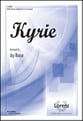 Kyrie SATB choral sheet music cover